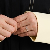 Pierścionek złoty z brylantem