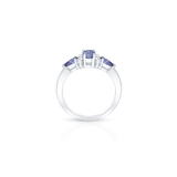 Pierścionek srebrny z cyrkoniami