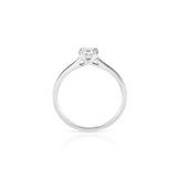 Pierścionek zaręczynowy złoty Królewski