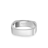 Obrączka złota SQUARELLA męska