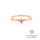 Pierścionek zaręczynowy złoty Doskonały