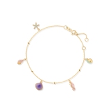 Bransoleta złota Santorini