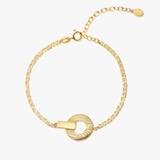 Bransoleta srebrna Mea