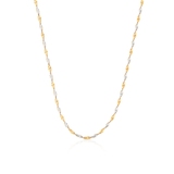 Łańcuszek złoty bicolor singapur