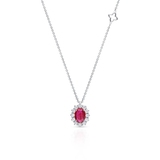 Naszyjnik białe złoto RECARLO