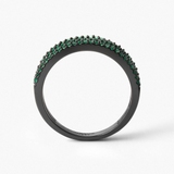 Pierścionek srebrny Meteory