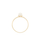 Pierścionek złoty z perłą