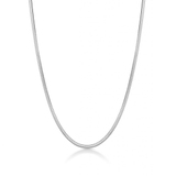 Łańcuszek srebrny żmijka