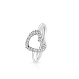 Pierścionek białe złoto RECARLO