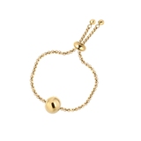 Bransoleta pozłacana z kulką Picky Pica