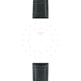 Tissot szary pasek skórzany 21 mm