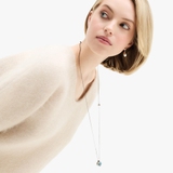 Naszyjnik srebrny Motyle