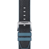 Tissot niebieski pasek wykonany ze skóry i gumy 22 mm