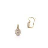 Kolczyki złote z brylantami