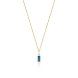 Naszyjnik złoty z cyrkoniami