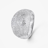 Pierścionek srebrny z cyrkoniami