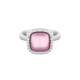 Pierścionek Pink Square Princess Club