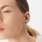 Kolczyki złote z brązowymi diamentami Karmelowa