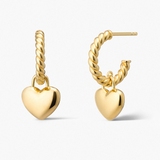 Kolczyki srebrne Czułość