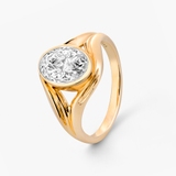 Pierścionek złoty Nuova