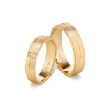 Obrączka złota FORTUNATA