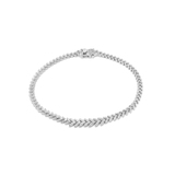 Bransoleta białe złoto z brylantami