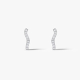 Kolczyki srebrne z cyrkoniami