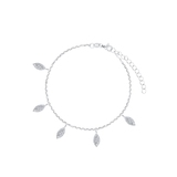 Bransoletka srebrna z cyrkoniami