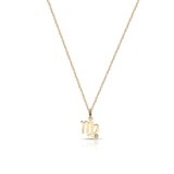 Wisiorek złoty Zodiak Panna