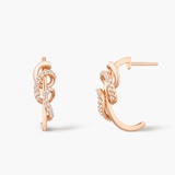 Kolczyki złote Balerina