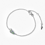 Bransoleta srebrna KOI