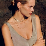 Naszyjnik srebrny Follow