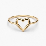 Pierścionek złoty Czułość