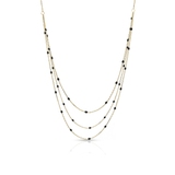 Naszyjnik złoty kaskadowy