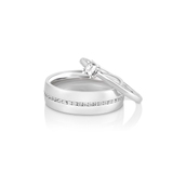 Pierścionek zaręczynowy złoty Królewski