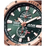 ZEGAREK VOSTOK EUROPE ALMAZ SPACE STATION MULTIFUNCTION