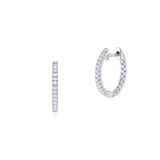 Kolczyki złote z diamentami