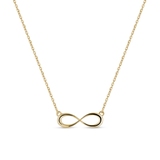 Naszyjnik złoty nieskończoność