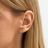 Kolczyki złote Czułość