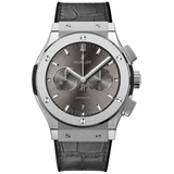 ZEGAREK HUBLOT CLASSIC FUSION RACING GREY CHRONOGRAPH TITANIUM