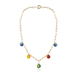 Naszyjnik złoty Murano