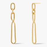 Kolczyki srebrne Freedom Forever