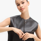 Naszyjnik złoty z diamentem