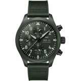 ZEGAREK IWC SCHAFFHAUSEN PILOT'S CHRONOGRAPH TOP GUN WOODLAND