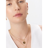 Kolczyki srebrne pozłacane ATELIER