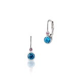 Kolczyki srebrne z cyrkoniami