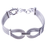 Bransoleta srebrna W.KRUK