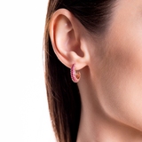 Kolczyki złote Lunapark