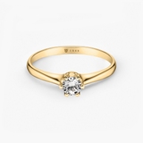 Pierścionek zaręczynowy złoty Jedyny