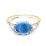 Pierścionek złoty NANIS